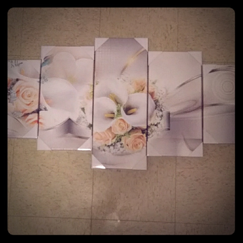 5 piece Canvas Print Wall Art Modern